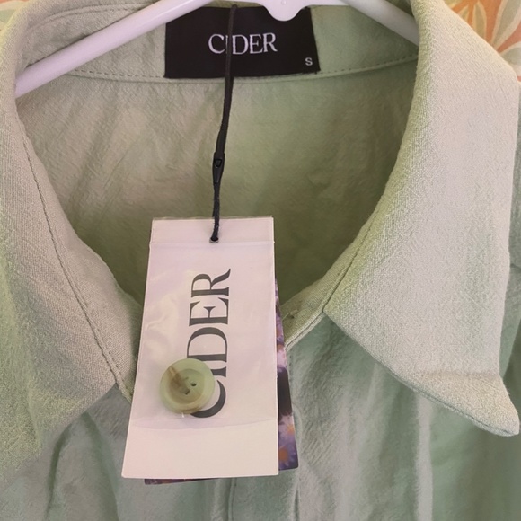 Cropped Button Up Top from Cider - Picture 3 of 5
